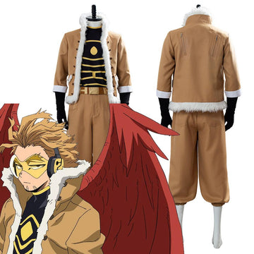 Anime My Hero Academia Heros Rising Keigo Takami/Hawks Cosplay Disfraz Halloween Carnaval